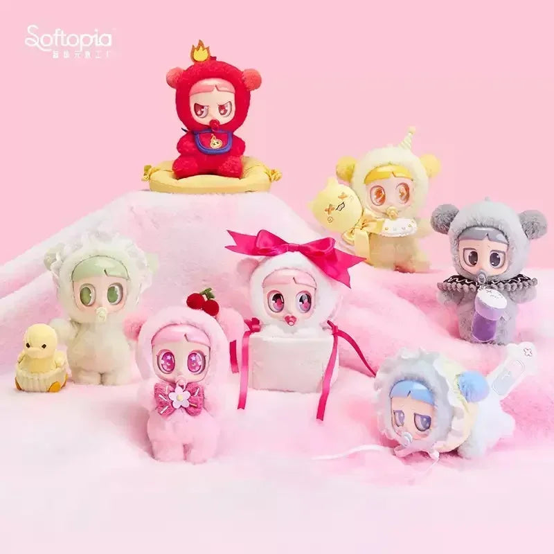 Kiyomi Mood Colour Series Blind Box Mystery Box Toys Cute Action Anime Figure Kawaii Model Gift