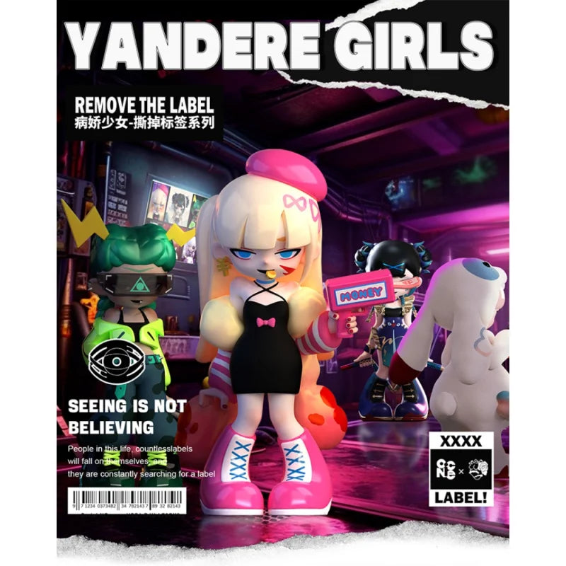 Yandere Girl Remove The Label Series Blind Box Anime Figures