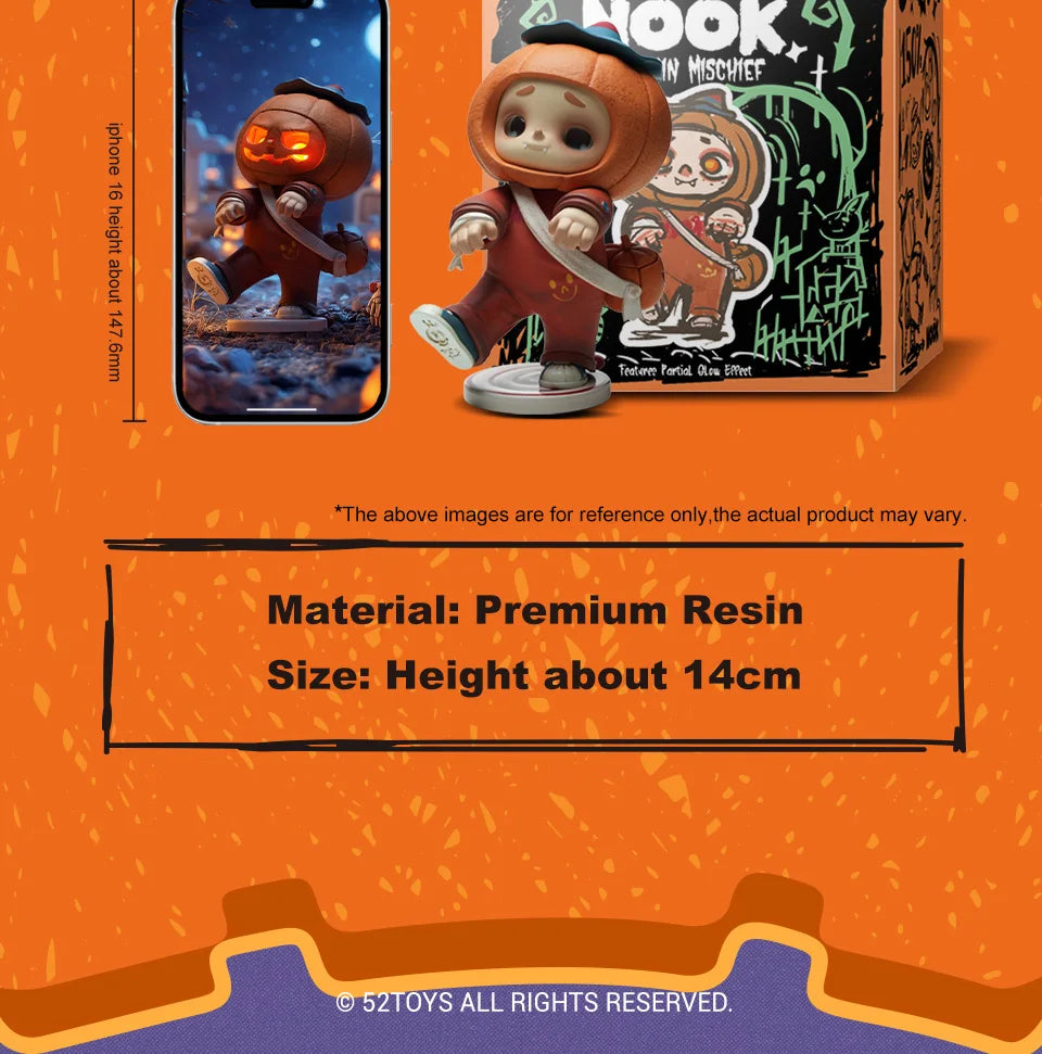 52TOYS NOOK Pumpkin Mischief 150% Limited Edition Figure