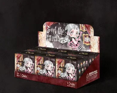 nan blind box vinyl figure, sealed mystery packaging, product photo for collectors in NZ
