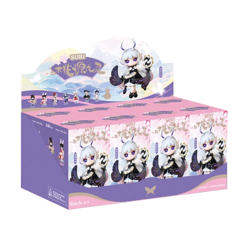 Rolife Suri Peach Blossom Nine Elves Series Blind Box – Collectible Anime Figures