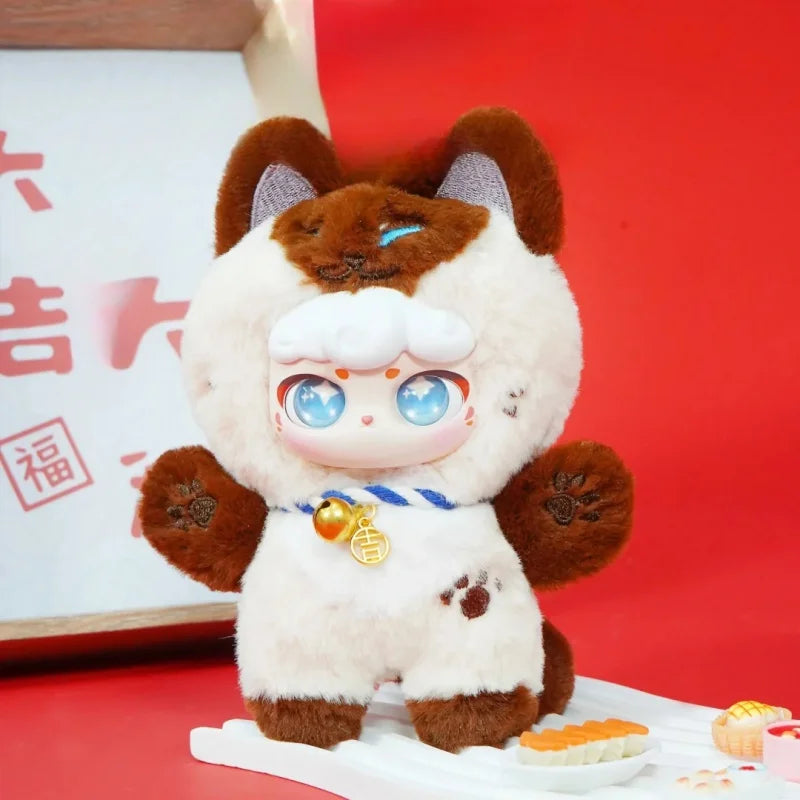 Ciaoka Lucky Meow Series Blind Box Mystery Vinyl Anime Figure Collectible Toy