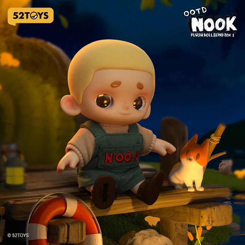 52TOYS NOOK Plush Doll Series – Mystery Blind Box Collectible Figure