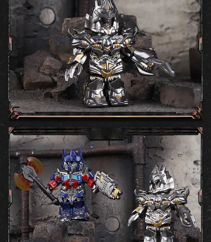 BLOKEES Transformers Optimus Prime, Megatron & Bumblebee Building Blocks
