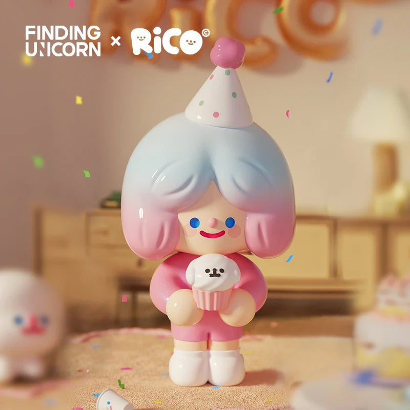 Finding Unicorn RiCO Happy Friends Together Series Blind Box – Collectible Mystery Figures