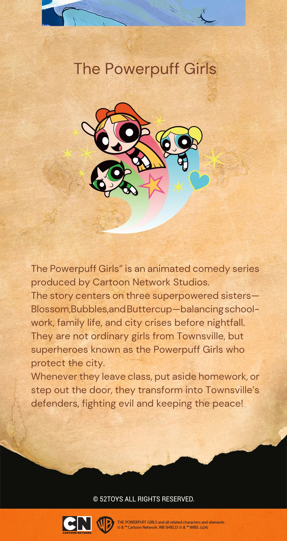52TOYS CiCiLu × The Powerpuff Girls Collectible Figure Set