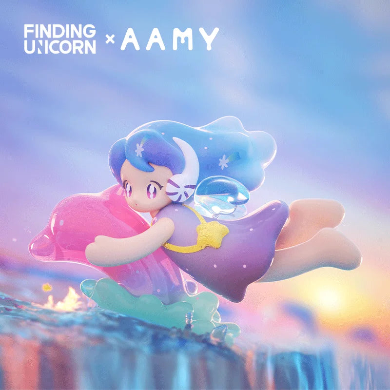 Finding Unicorn Finding Unicorn AAMY Mind of the Sea Series Blind Box – Collectible Mystery Figures blind box vinyl figure, s