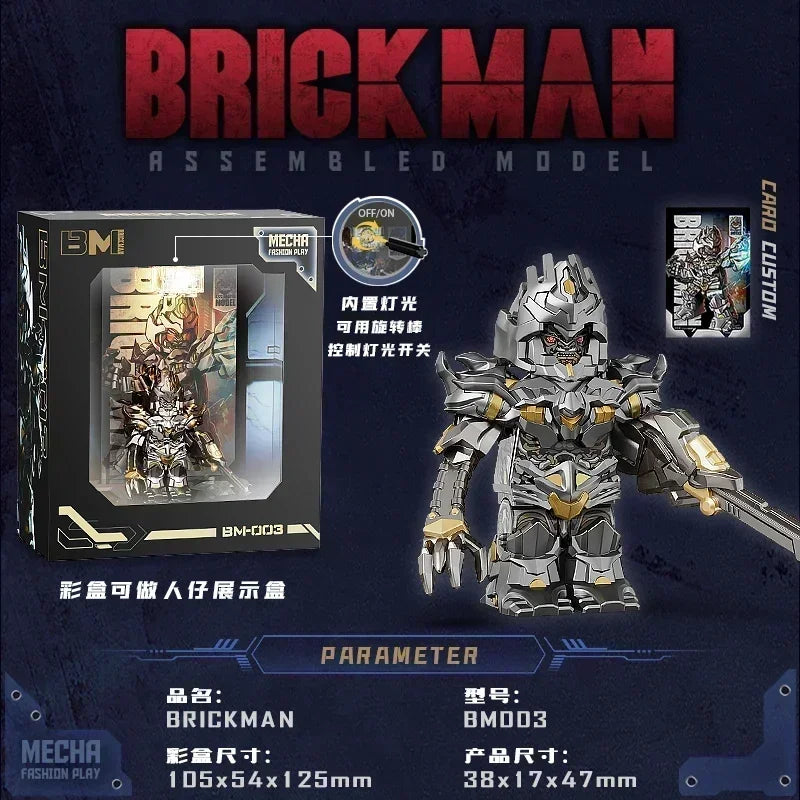 BLOKEES Transformers Optimus Prime, Megatron & Bumblebee Building Blocks