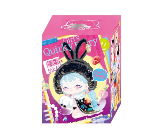 MEMESOO Girl’s Quirky Diary Series Blind Box Collectible Figures