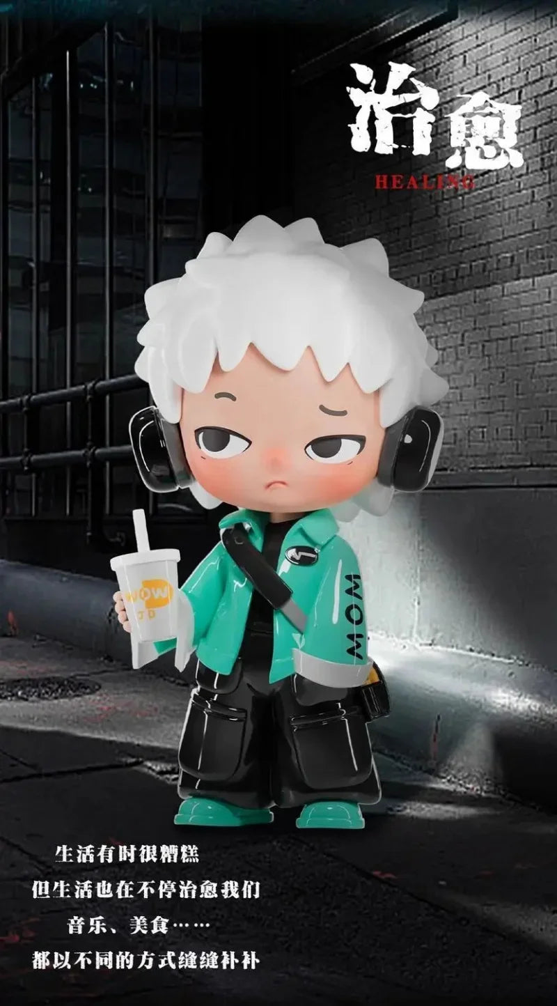 Cool Boy JD Multi Faced Life Series Blind Box Collectible Figures