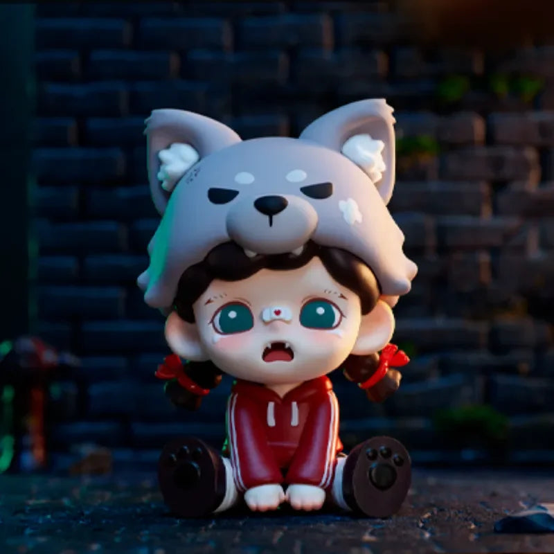 nan blind box vinyl figure, sealed mystery packaging, product photo for collectors in NZ