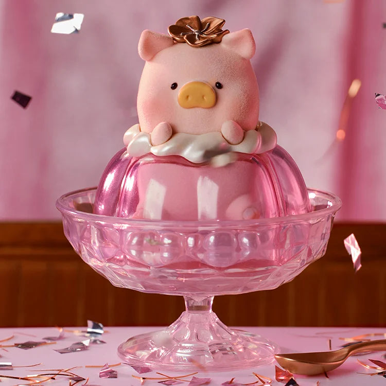 52TOYS LuLu The Piggy Princess of Jelly, Collectible Action Figure,Height: 4.13inch/10.5cm