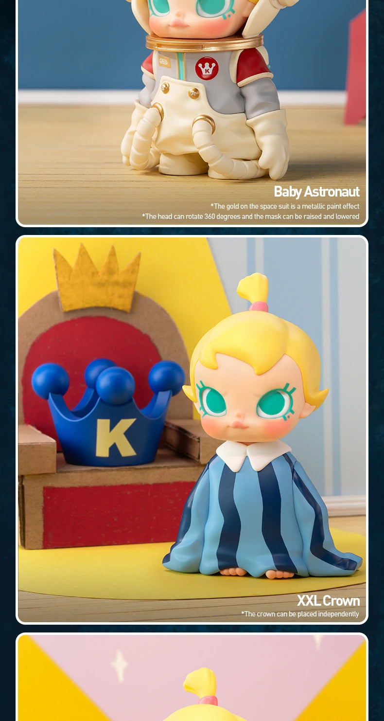 POP MART Baby Molly When I Was Three! Series Blind Box Figures