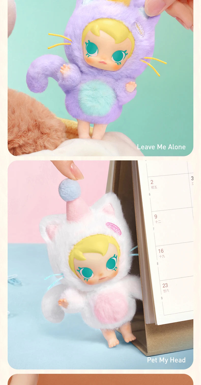 POP MART Baby Molly Pocket Friends Vinyl Plush Pendant Blind Box