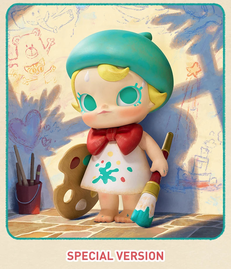 POP MART Baby Molly Future Painter Collectible Figure