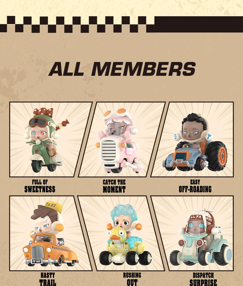 POP MART SKULLPANDA Laid Back Tomorrow Series Blind Box Figures (Pre-Order)