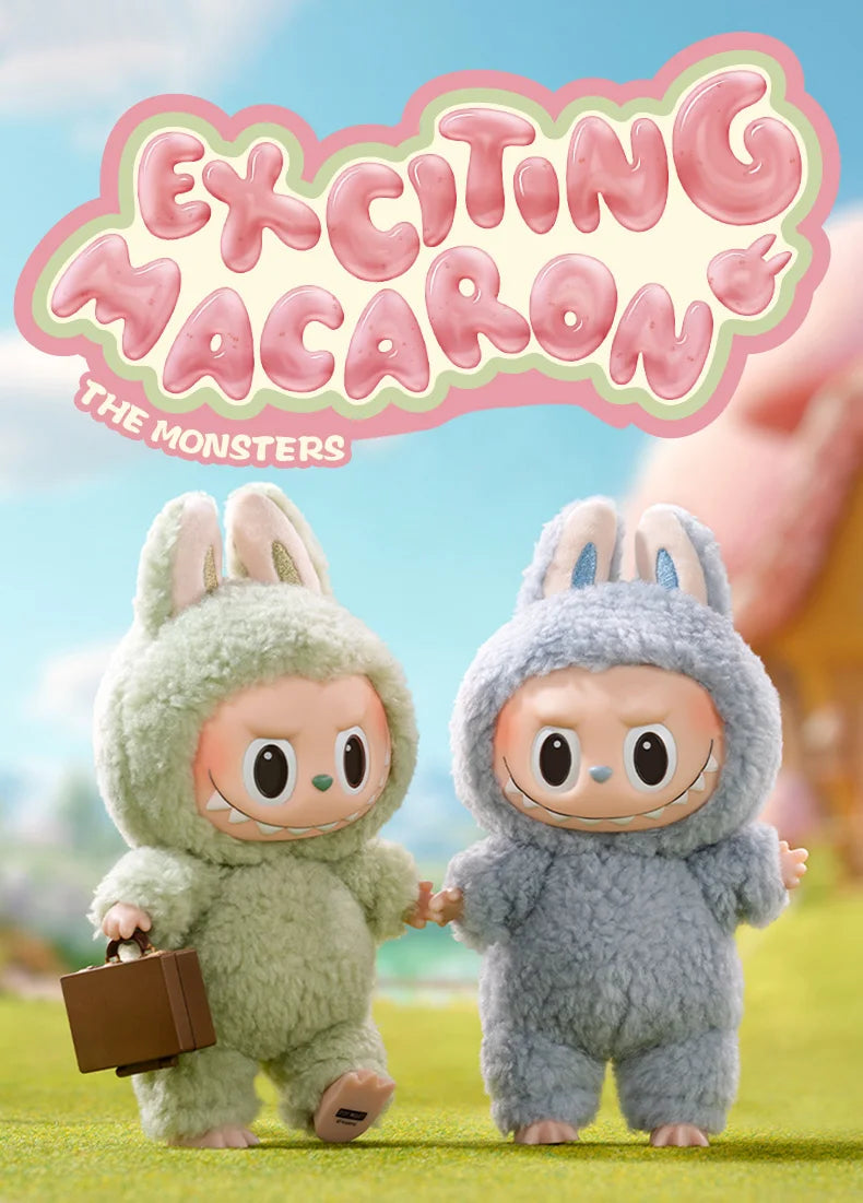 POP MART Labubu The Monsters Exciting Macaron Blind Box Figure