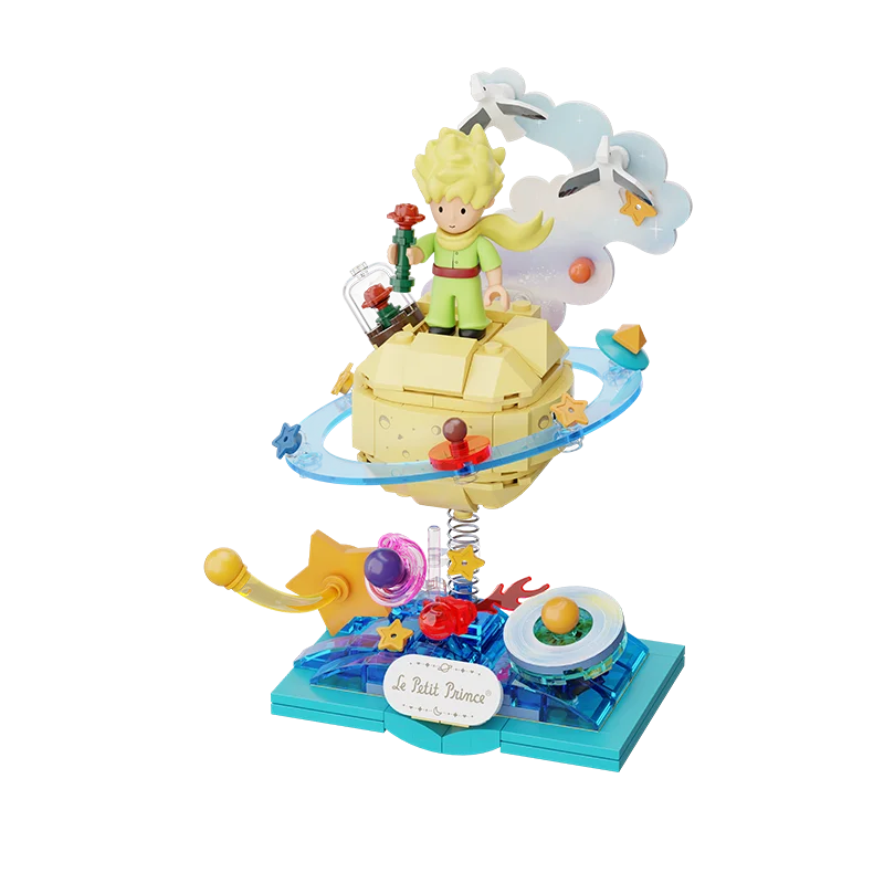 Little Prince Star Series Building Blocks Shake Car