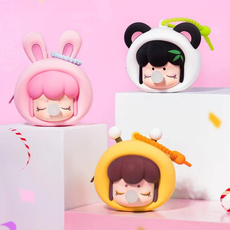 Rolife Robotime Rolife Baby Nanci Fluffy Party Headphone Case product photo for collectors in NZ