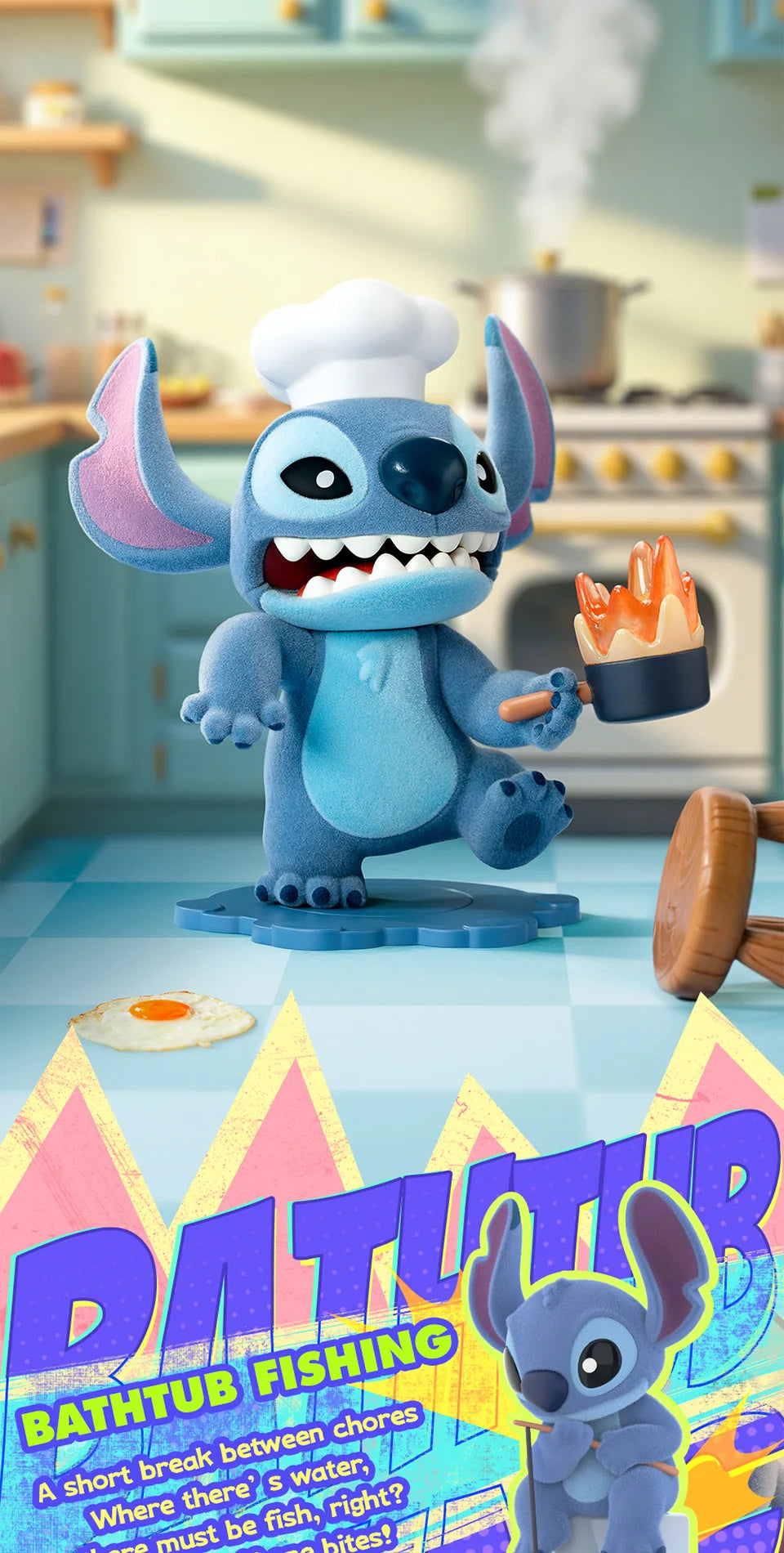 52TOYS Disney Stitch Super Trouble Maker Blind Box Figures