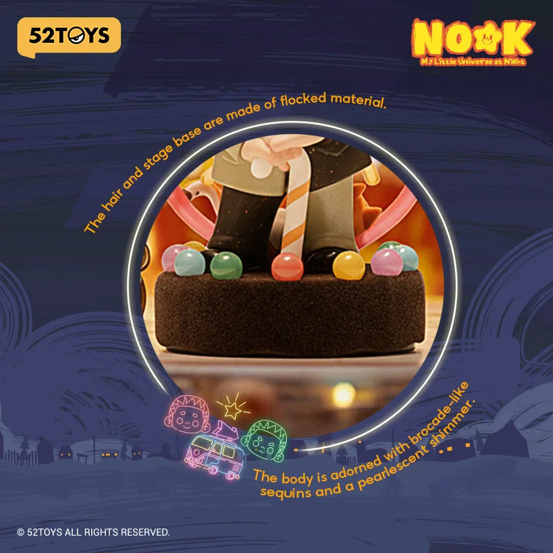 52TOYS NOOK Neon Artist 150% Limited Edition Figure