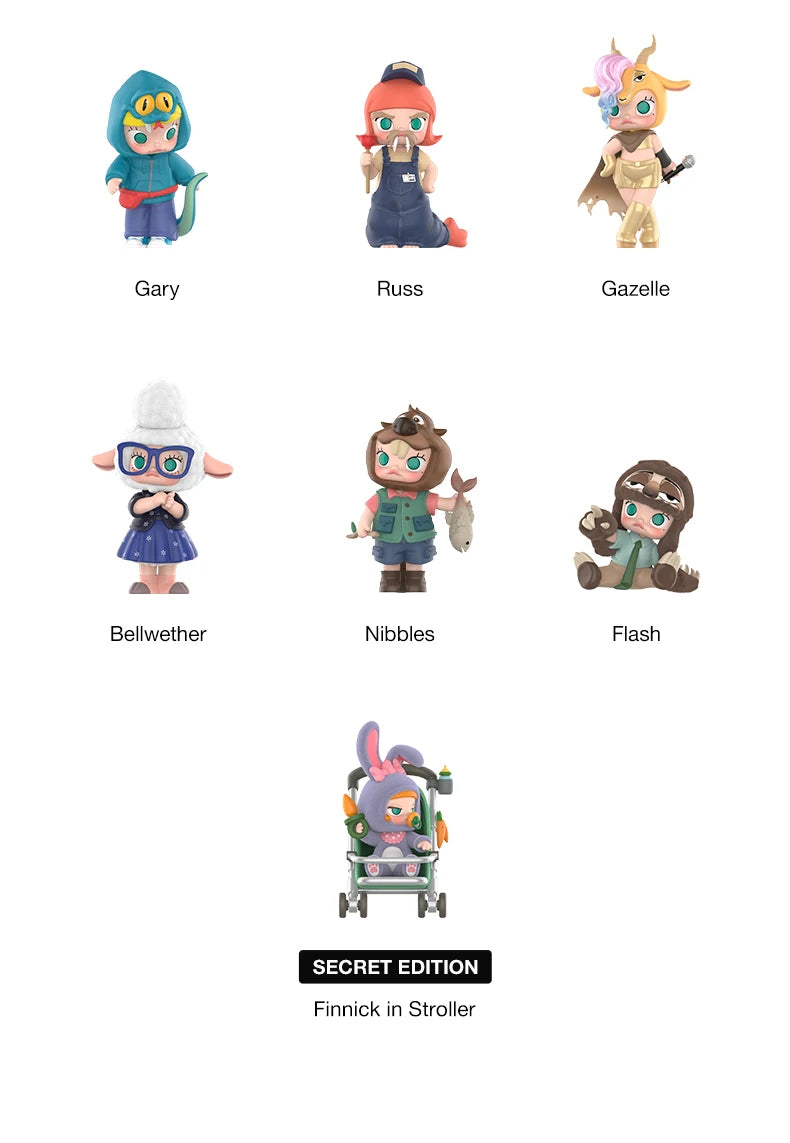 POP MART MOLLY × Zootopia Co-Branded Blind Box Figures