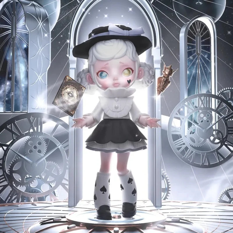 Laura Laura – Black and White Spectrum Series OB11 BJD 1/12 Scale Collectible Figure product photo for collectors in NZ