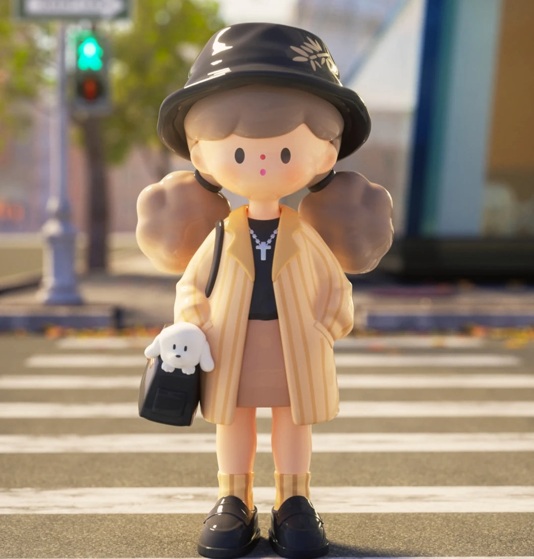 nan blind box vinyl figure, sealed mystery packaging, product photo for collectors in NZ