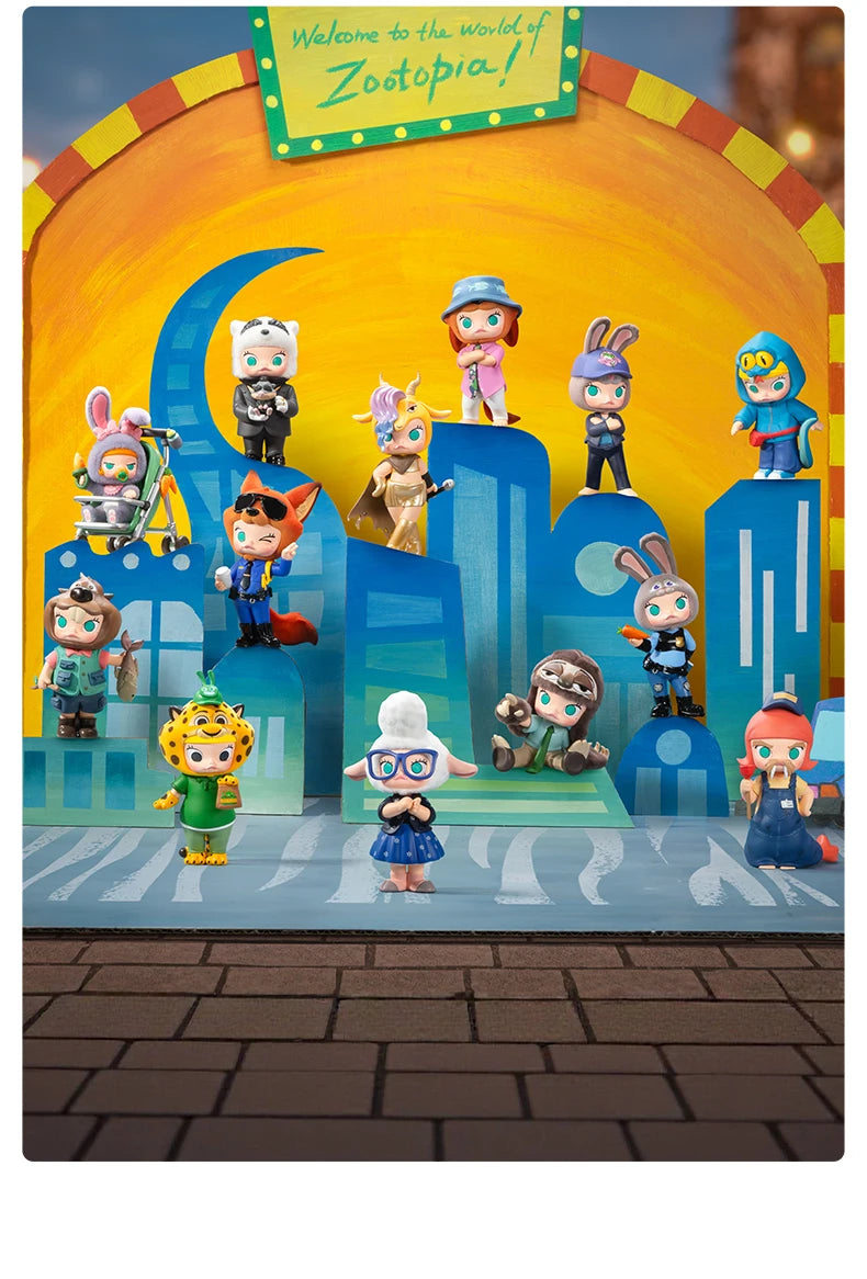 POP MART MOLLY × Zootopia Co-Branded Blind Box Figures