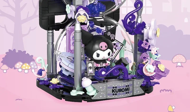 TOPTOY Sanrio Kuromi Whispering Wishes Micro Building Blocks
