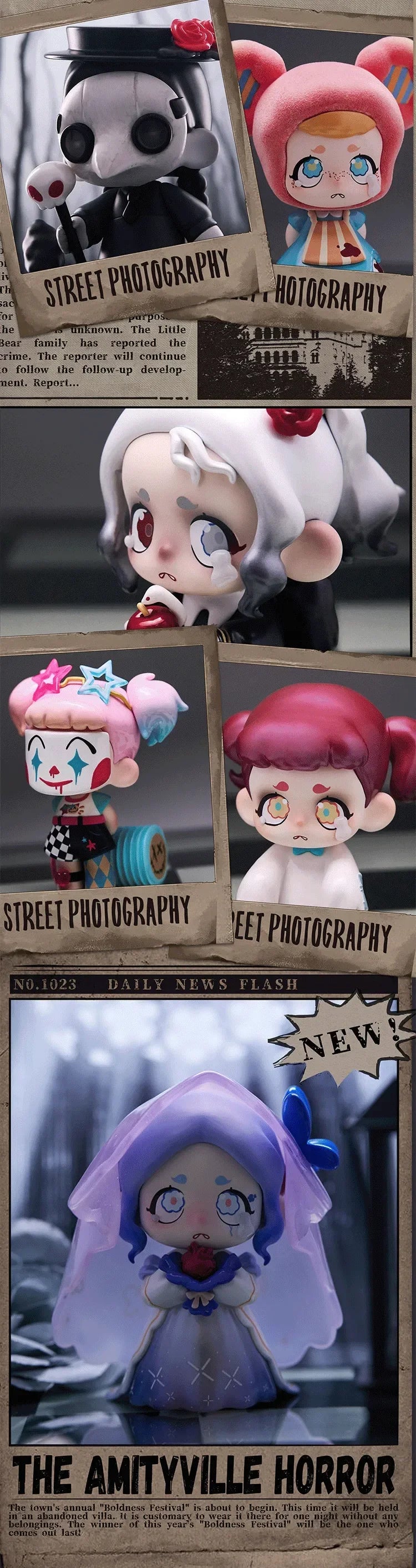 Kasa Not A Villain Series Cute Action Figure Toys Kawaii Anime Figures Dolls Toy Gift