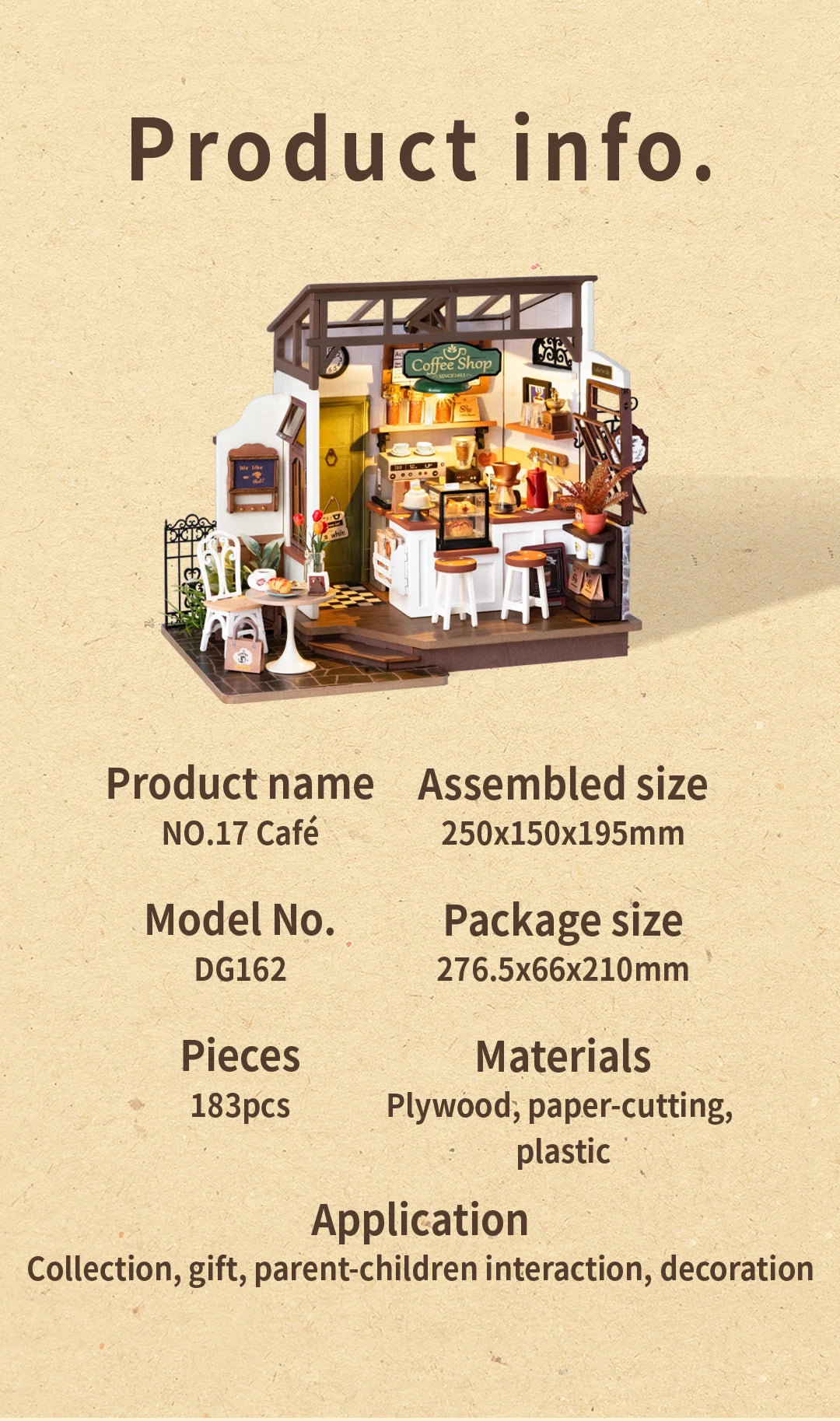 Rolife product photo for collectors in NZ — product detail image for NZ collectors