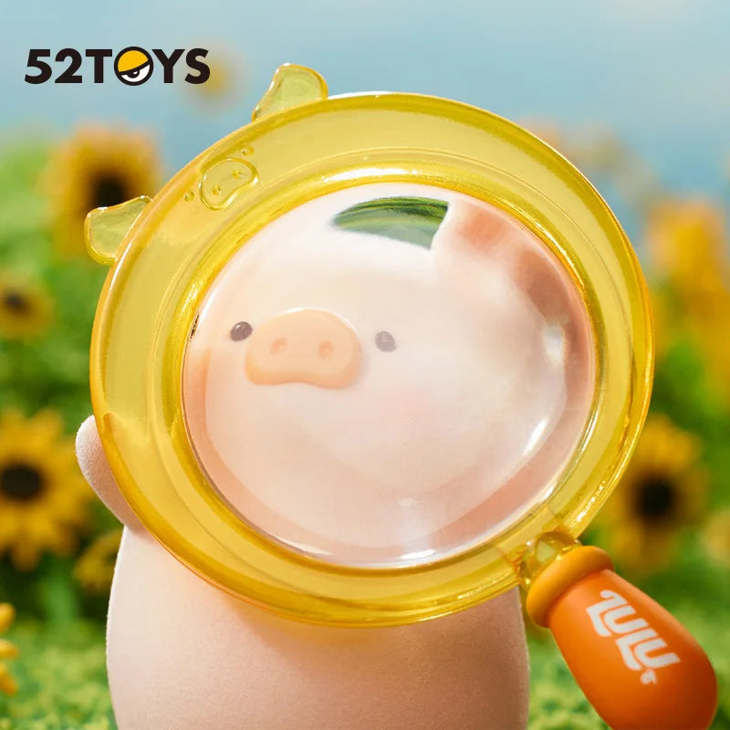 52TOYS Blind Box LULU The Piggy Travel Series, Mystery Box, 1PC Action Figure Collectible Toy Desktop Decoration Gift