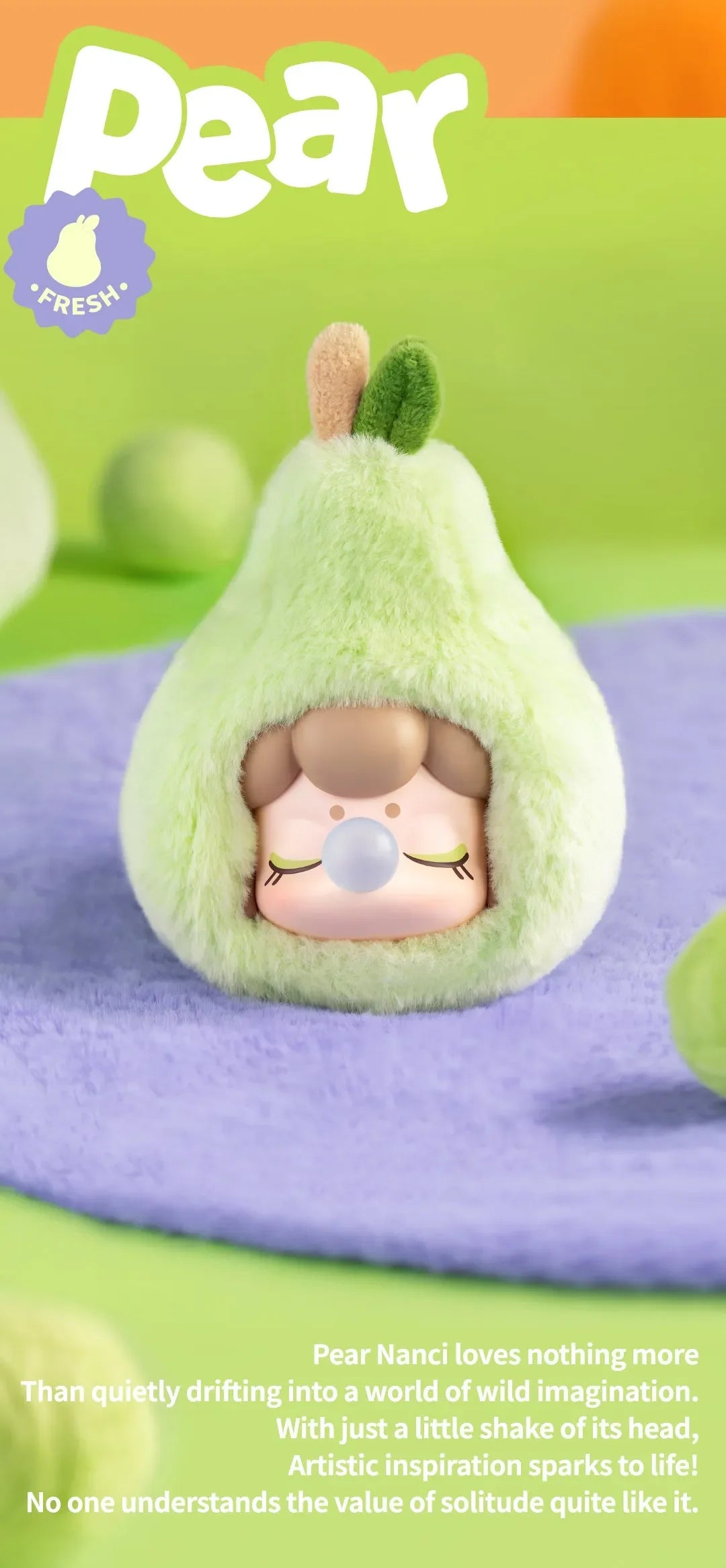 Rolife Nanci Fruit Mood Series Blind Box Plush Figures