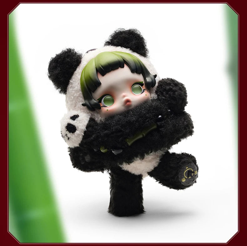 POP MART SKULLPANDA Lazy Panda Plush Doll Pendant Limited Edition