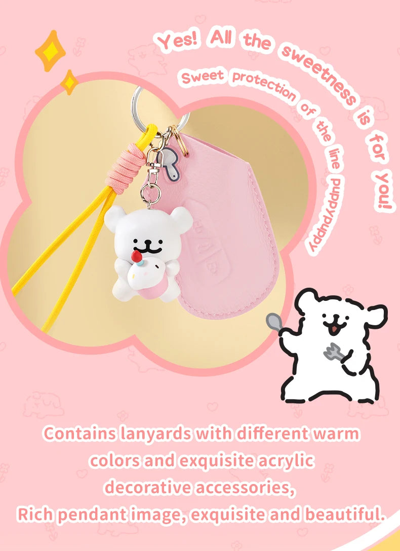 FUNISM Maltese Puppy Keychain Series