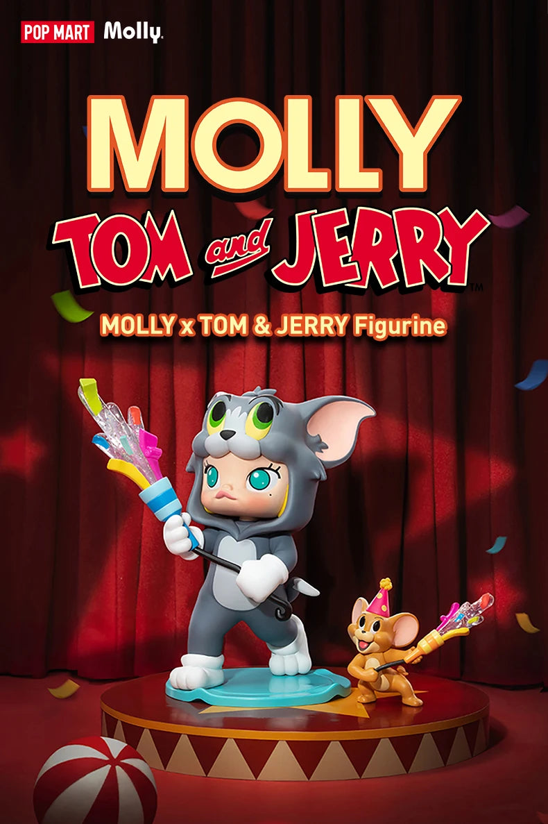 POP MART MOLLY × TOM & JERRY Collectible Figurine