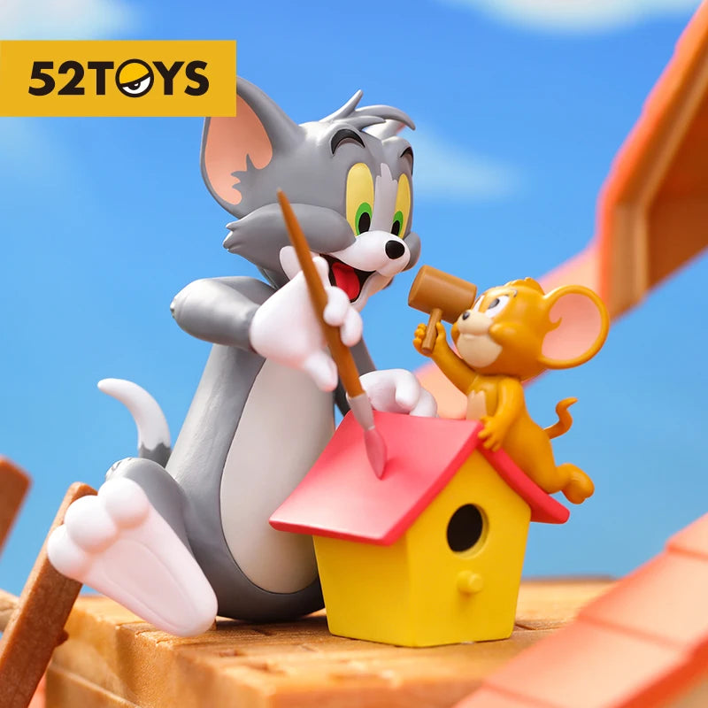 52TOYS Tom and Jerry A Day of Life Blind Box Mystery Collectible Figure
