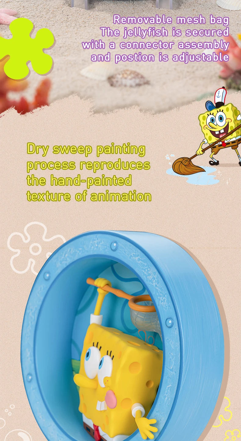 POP MART SpongeBob’s Window Series Scene Set Figurine