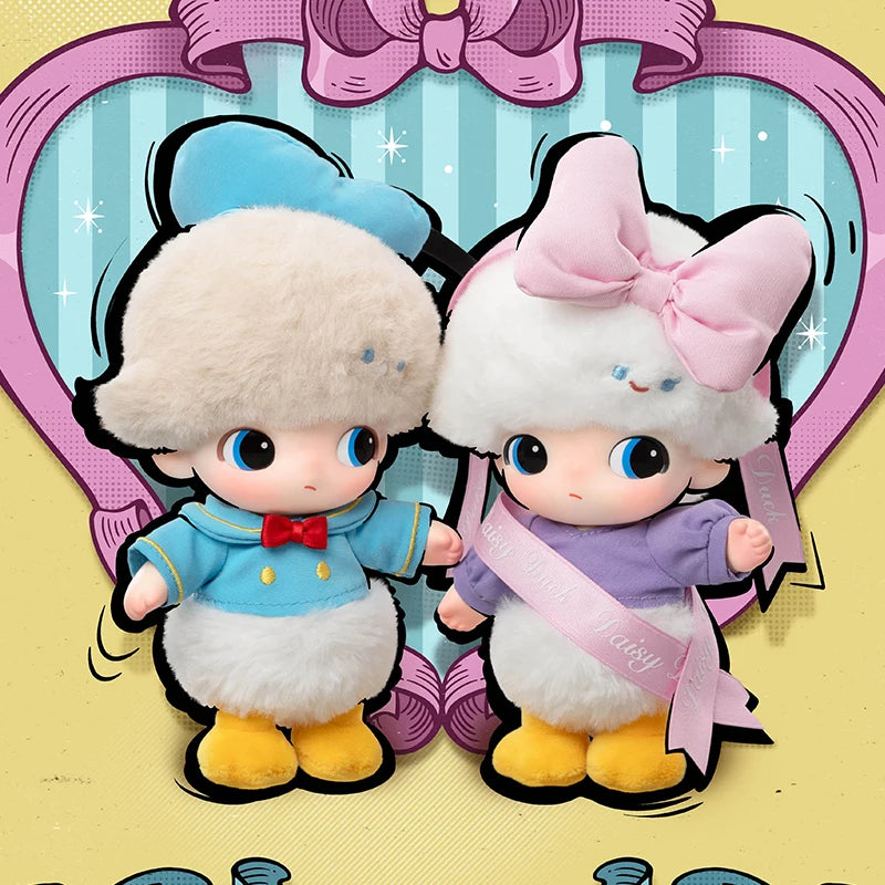 POP MART DIMOO WORLD × DISNEY Series Vinyl Plush Keychain Blind Box