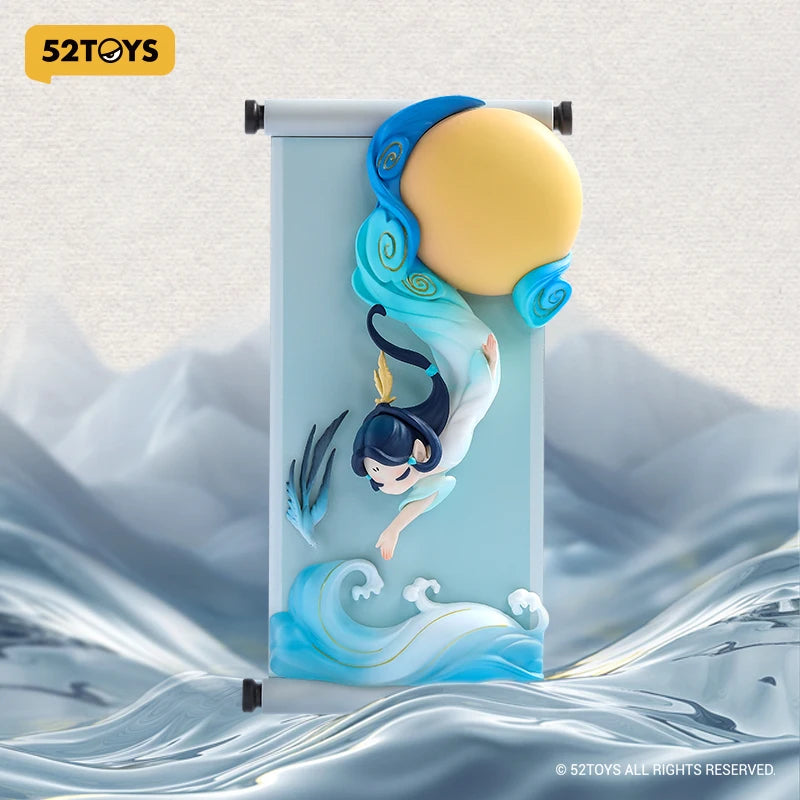 52TOYS Sleep Chinese Scrolls Blind Box Mystery Collectible Figure
