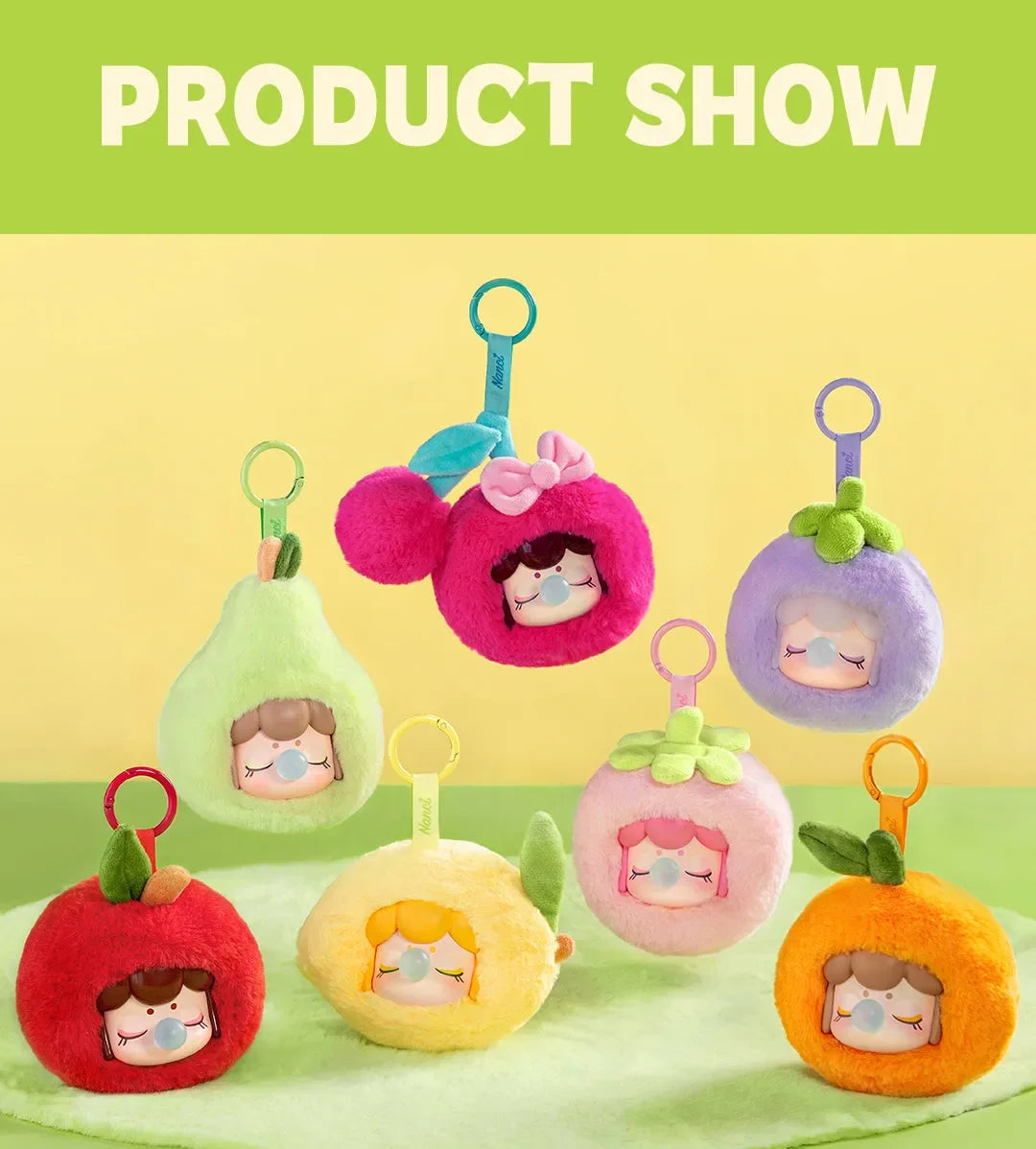 Rolife Nanci Fruit Mood Series Blind Box Plush Figures