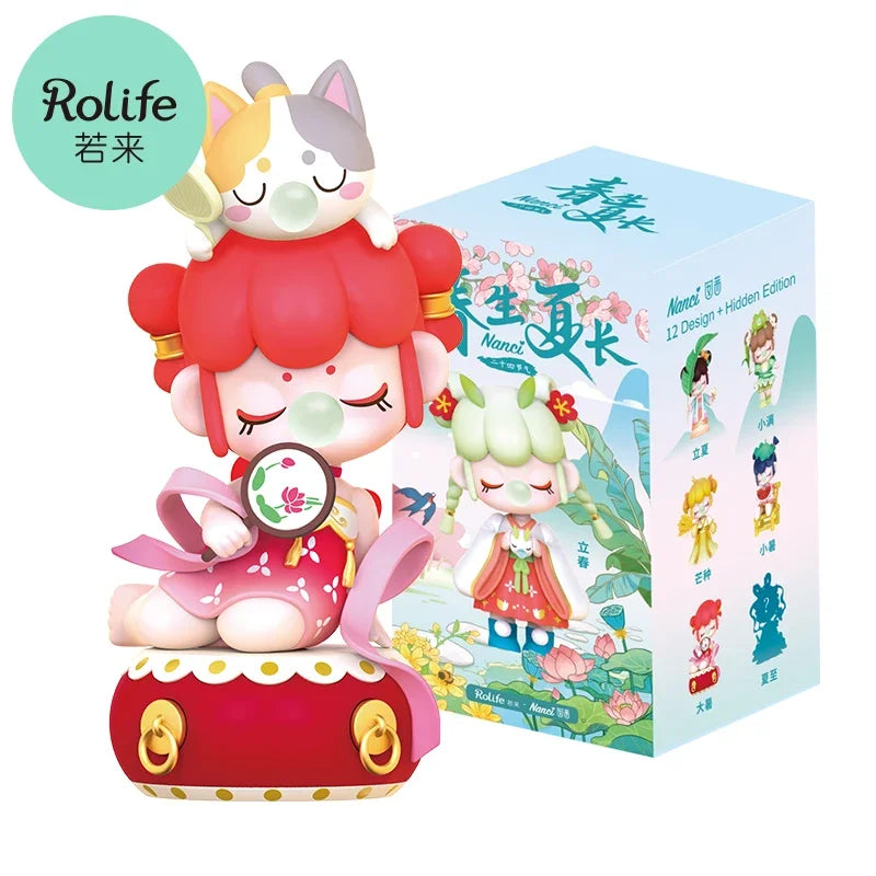 ROBOTIME Rolife Nanci VII 24 Solar Terms Blind Box Collectible Figures