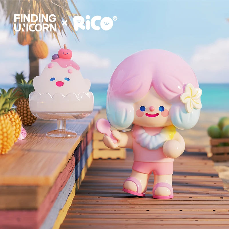 Finding Unicorn RiCO Happy Island Series Blind Box Collectible Figures
