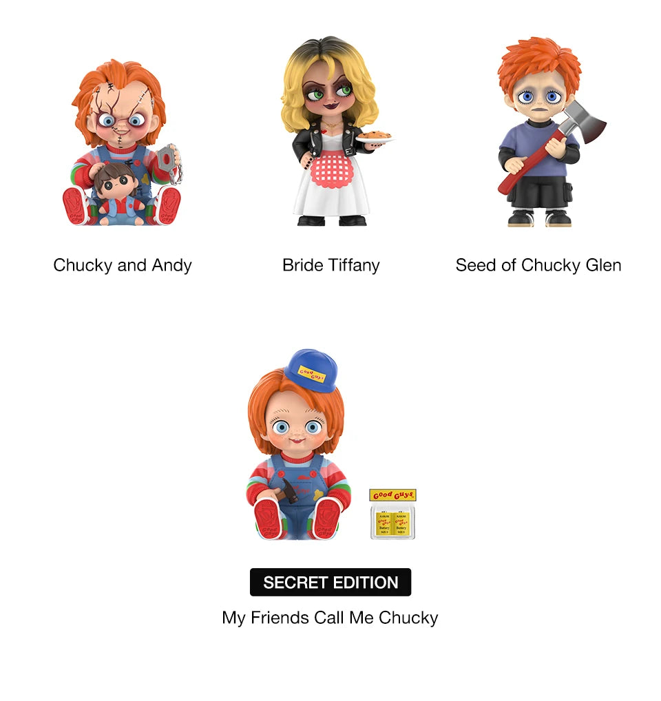 POP MART Chucky Franchise Blind Box Figures (Pre-Order)