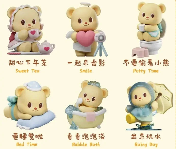 Butter Bear Leisure Time Series Blind Box Figures