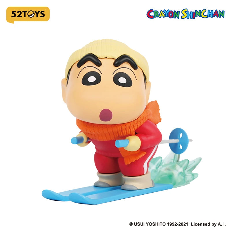52TOYS Crayon Shinchan Daily Life Series 2 Blind Box Mystery Anime Figure
