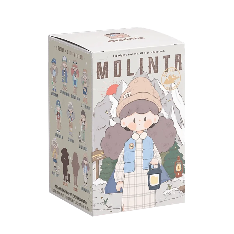 Finding Unicorn Molinta Camping Vlog Series Blind Box Collectible Figures