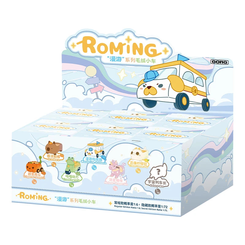 POP MART GONG Original Series Plush Toy Car Blind Box