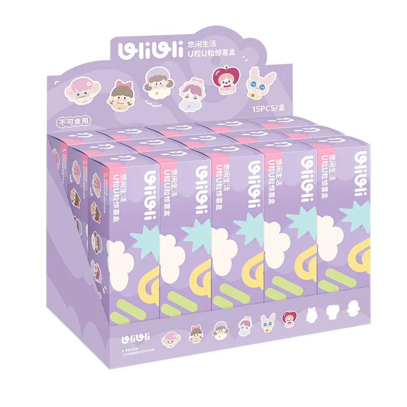 Finding Unicorn UliUli Leisure Life Series Blind Box Collectible Figures
